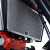 R&G RAD0240BK Radiator Guard, Black For Aprilia Shiver 900 (2017-) -Motorcycle Gear Shop rg rad0240bk radiator guard black