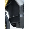 R&G Radiator Guard Black For Aprilia Caponord 1200 -Motorcycle Gear Shop rg radiator guard aprilia caponord 1200