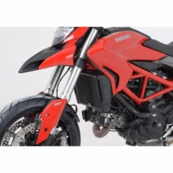 R&G Radiator Guard Titanium For Ducati Hypermotard 820 -Motorcycle Gear Shop rg radiator guard titanium ducati hypermotard 04