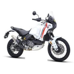 SC-Project D38-T98T Rally Raid Slip-on Exhaust For Ducati DesertX '22- -Motorcycle Gear Shop sc porject d38 t98t rally raid slip on exhaust image3