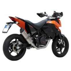 SC-Project KTM03-C02O Oval Full System Exhaust For KTM 690 Duke (2008-2011) -Motorcycle Gear Shop sc project 03 c02o oval full system exhaust image2