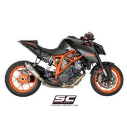 SC-Project KTM07-K34T Conic Exhaust For KTM 1290 Super Duke R (2013-2016) -Motorcycle Gear Shop sc project 07 k34t conic exhaust image6