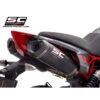 SC-Project A19-117 SC1-M Slip-on Exhaust For Aprilia Dorsoduro 900 (2017-) -Motorcycle Gear Shop sc project a19 117 sc1 m slip on exhaust