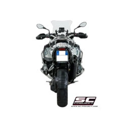 SC-Project B26-86MB Black Titanium "Adventure" Exhaust For BMW R1200GS (2017-) -Motorcycle Gear Shop sc project b26 86mb black adventure exhaust image4