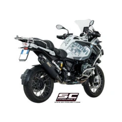 SC-Project B26-86MB Black Titanium "Adventure" Exhaust For BMW R1200GS (2017-) -Motorcycle Gear Shop sc project b26 86mb black adventure exhaust image5