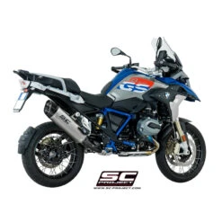 SC-Project B26-86T Titanium "Adventure" Exhaust For BMW R1200GS (2017-) -Motorcycle Gear Shop sc project b26 86t titanium adventure exhaust image3