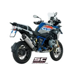 SC-Project B26-86T Titanium "Adventure" Exhaust For BMW R1200GS (2017-) -Motorcycle Gear Shop sc project b26 86t titanium adventure exhaust image4