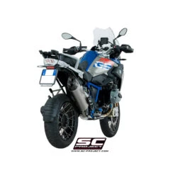 SC-Project B26-86T Titanium "Adventure" Exhaust For BMW R1200GS (2017-) -Motorcycle Gear Shop sc project b26 86t titanium adventure exhaust image6