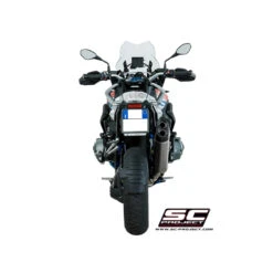 SC-Project B26-86T Titanium "Adventure" Exhaust For BMW R1200GS (2017-) -Motorcycle Gear Shop sc project b26 86t titanium adventure exhaust image7
