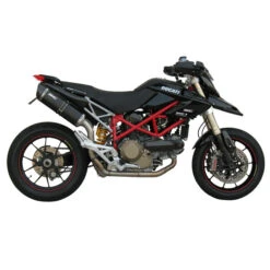 SC-Project D02-C02C Oval 2-1 Full System Exhaust For Ducati Hypermotard 1100 / S '07-'09