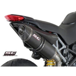 SC-Project D05-02C Oval Exhaust For Ducati Hypermotard 796 (2009-2012)