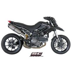 SC-Project D05-02C Oval Exhaust For Ducati Hypermotard 796 (2009-2012) -Motorcycle Gear Shop sc project d05 02c oval exhaust image6