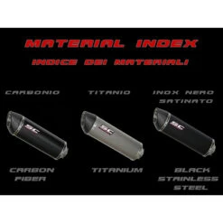 SC-Project D06-C02C Oval 2-1 Exhaust For Ducati Hypermotard 1100 EVO / EVO SP '10-'12