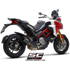 SC-Project D30-110C MTR Slip-on Exhaust For Ducati Multistrada 1260 (2018-) -Motorcycle Gear Shop sc project d30 110c mtr slip on exhaust image4