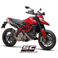 SC-Project D31-115 SC1-M Slip-on Exhausts For Ducati Hypermotard 950 (2019-) -Motorcycle Gear Shop sc project d31 115 sc1 m slip on exhausts image12