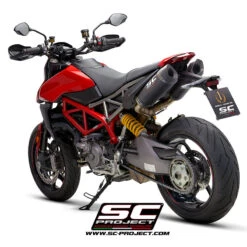 SC-Project D31-115 SC1-M Slip-on Exhausts For Ducati Hypermotard 950 (2019-) -Motorcycle Gear Shop sc project d31 115 sc1 m slip on exhausts image5