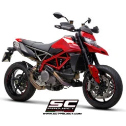 SC-Project D31-115 SC1-M Slip-on Exhausts For Ducati Hypermotard 950 (2019-) -Motorcycle Gear Shop sc project d31 115 sc1 m slip on exhausts image6