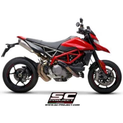 SC-Project D31-115 SC1-M Slip-on Exhausts For Ducati Hypermotard 950 (2019-) -Motorcycle Gear Shop sc project d31 115 sc1 m slip on exhausts image9