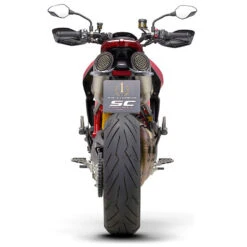 SC-Project D31-41TR S1 Slip-on Exhaust, Titanium For Ducati Hypermotard 950/SP (2019-) -Motorcycle Gear Shop sc project d31 41tr s1 slip on exhaust titanium image7