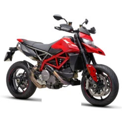 SC-Project D31-41TR S1 Slip-on Exhaust, Titanium For Ducati Hypermotard 950/SP (2019-) -Motorcycle Gear Shop sc project d31 41tr s1 slip on exhaust titanium image9