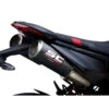 SC-Project D31-T68C CR-T Slip-on Exhaust, Titanium For Ducati Hypermotard 950 (2019-) -Motorcycle Gear Shop sc project d31 t68c cr t slip on exhaust titanium