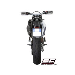 SC-Project HU01-02T Titanium Oval Exhaust For Husqvarna 701 Supermoto (2015-2016) -Motorcycle Gear Shop sc project hu01 02t titanium oval exhaust image3