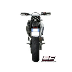 SC-Project HU01-55T Titanium CRS Exhaust For Husqvarna 701 Supermoto (2015-2016) -Motorcycle Gear Shop sc project hu01 55t titanium crs exhaust image6