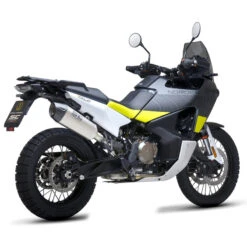 SC-Project HU08-121T X-Plorer II Slip-On Exhaust For Husqvarna Norden 901 (2022-) -Motorcycle Gear Shop sc project hu08 121t x plorer ii slip on exhaust image4
