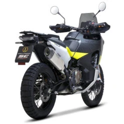 SC-Project HU08-121T X-Plorer II Slip-On Exhaust For Husqvarna Norden 901 (2022-) -Motorcycle Gear Shop sc project hu08 121t x plorer ii slip on exhaust image5