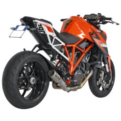 SC-Project KTM07-DE38T CR-T DE-CAT Slip-on Exhaust For KTM 1290 Superduke R '14-'19