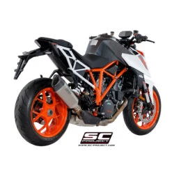 SC-Project KTM10-90 SC1-R Slip-on Exhaust For KTM Super Duke R 1290 '14-'19 -Motorcycle Gear Shop sc project ktm10 90 sc1 r slip on exhaust image10
