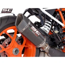 SC-Project KTM10-90 SC1-R Slip-on Exhaust For KTM Super Duke R 1290 '14-'19 -Motorcycle Gear Shop sc project ktm10 90 sc1 r slip on exhaust image4