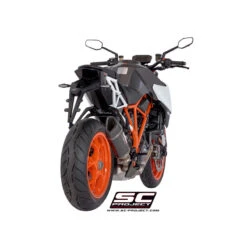 SC-Project KTM10-90 SC1-R Slip-on Exhaust For KTM Super Duke R 1290 '14-'19 -Motorcycle Gear Shop sc project ktm10 90 sc1 r slip on exhaust image6
