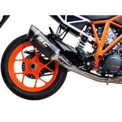 SC-Project KTM10-DE-SS Central Link Pipe, Stainless For KTM 1290 Super Duke R '13-'19 -Motorcycle Gear Shop sc project ktm10 de ss central link pipe stainless image3