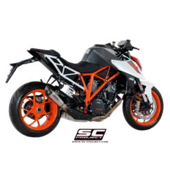 SC-Project KTM10-T41T S1 Slip-on Exhaust For KTM Super Duke R 1290 '14-'19 -Motorcycle Gear Shop sc project ktm10 t41t s1 slip on exhaust image3