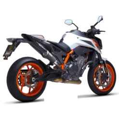 SC-Project KTM12C-68CR CR-T M2 Slip-on Exhaust, Carbon For KTM 890 Duke R '20- -Motorcycle Gear Shop sc project ktm12c 68cr cr t m2 slip on exhaust image3