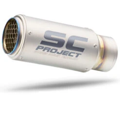 SC-Project KTM16-38TR CR-T Slip-on Exhaust, Titanium For KTM 1290 Super Duke R (2020-)