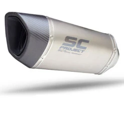 SC-Project KTM16-90T SC1-R Slip-on Exhaust, Titanium For KTM 1290 Super Duke R (2020-)
