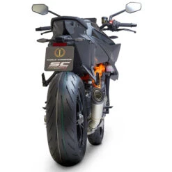 SC-Project KTM16-T41T S1 Slip-on Exhaust, Titanium For KTM 1290 Super Duke R '20- -Motorcycle Gear Shop sc project ktm16 t41t s1 slip on exhaust titanium image3