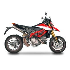 Spark GDU1808T Double Grid-O Titanium Semi-Full Exhaust For Ducati Hypermotard 950/SP (2019-) -Motorcycle Gear Shop spark gdu1808t double grid o semi full exhaust image3