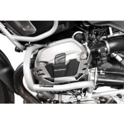 Sw-Motech 07.754.10000.S Cylinder Guards For BMW R1200GS (2010-2012) -Motorcycle Gear Shop sw motech 07 754 10000 s guards bmw r1200gs 2