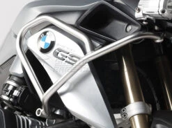 Sw-Motech 07.788.10100 Upper Crashbar Stainless Steel For BMW R1200GS LC (13-current) -Motorcycle Gear Shop sw motech 07 788 10100 crashbar stainless r1200gs 3
