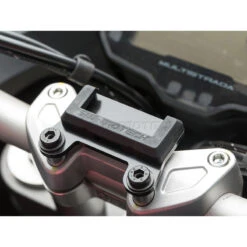 Sw-Motech GPS.22.584.10000.B Quick Release GPS Holder For Ducati Multistrada 1200 / S -Motorcycle Gear Shop sw motech 22 584 10000 b quick release gps holder image4