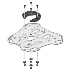 Sw-Motech GPT.04.835.19000/B Adventure Rack For KTM 1290 Super Adventure '21- -Motorcycle Gear Shop sw motech gpt 04 835 19000 b adventure rack image8