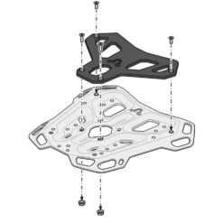 Sw-Motech GPT.07.904.19000/B Adventure-Rack, Black For BMW R1200GS/1250GS ADV / R '13- -Motorcycle Gear Shop sw motech gpt 07 904 19000 b adventure rack black image7