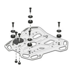 Sw-Motech GPT.13.849.19000/B Adventure-Rack For Aprilia Tuareg 660 (2021-) -Motorcycle Gear Shop sw motech gpt 13 849 19000 b adventure rack image4
