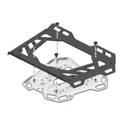 Sw-Motech GPT.22.822.19000/B Adventure-Rack, Black For Ducati Multistrada V4 (2021-) -Motorcycle Gear Shop sw motech gpt 22 822 19000 b adventure rack black image6