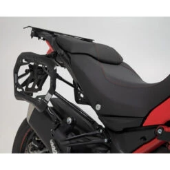 Sw-Motech KFT.22.114.30000/B Pro Side Carriers For Ducati Multistrada Models (2016-) -Motorcycle Gear Shop sw motech kft 22 114 20002 b evo side carriers image6