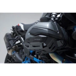 Sw-Motech MSS.07.781.10203/B Cylinder Guards, Black For BMW R1200- Models '13-'19 -Motorcycle Gear Shop sw motech mss 07 781 10203 b cylinder guards black image4