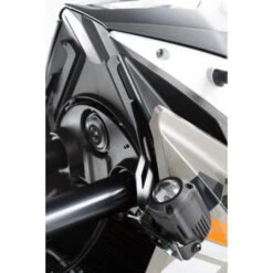 Sw-Motech NSW0400410201B Auxiliary Light Mount For KTM 1190 Adventure / R (2013-current) -Motorcycle Gear Shop sw motech nsw 04 004 10200 b light mount ktm 1190 1